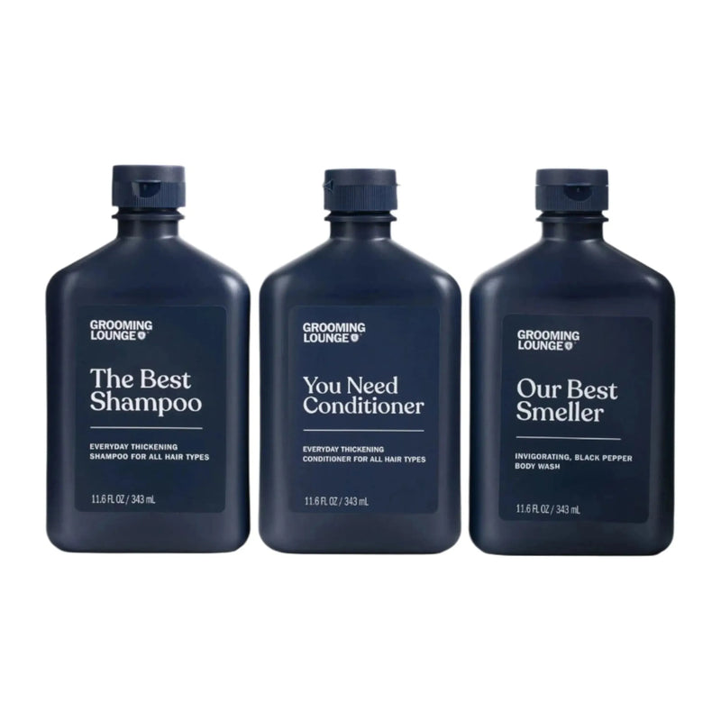 Grooming Lounge Grooming Lounge Power Shower Set (Save $10) Shampoos, Conditioners, Body Washes