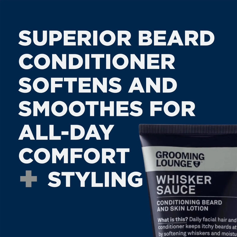 Grooming Lounge Grooming Lounge Whisker Sauce 2 Pack (Save $5) Beard Moisturizers
