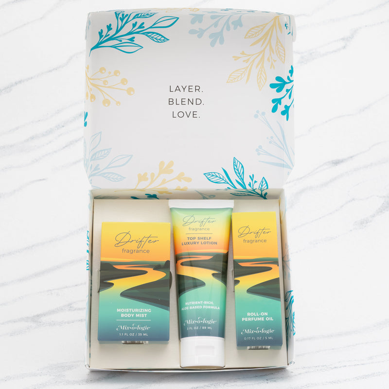 Mixologie Women's Gift Set Trio Box (Choose Scent)