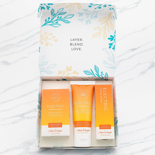 MIXOLOGIE Electric (citrus twist) | Gift Set Trio Box Gift Set