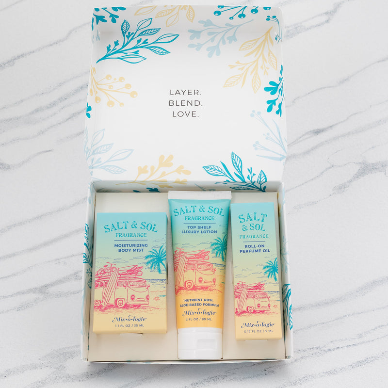 Mixologie Women's Gift Set Trio Box (Choose Scent)