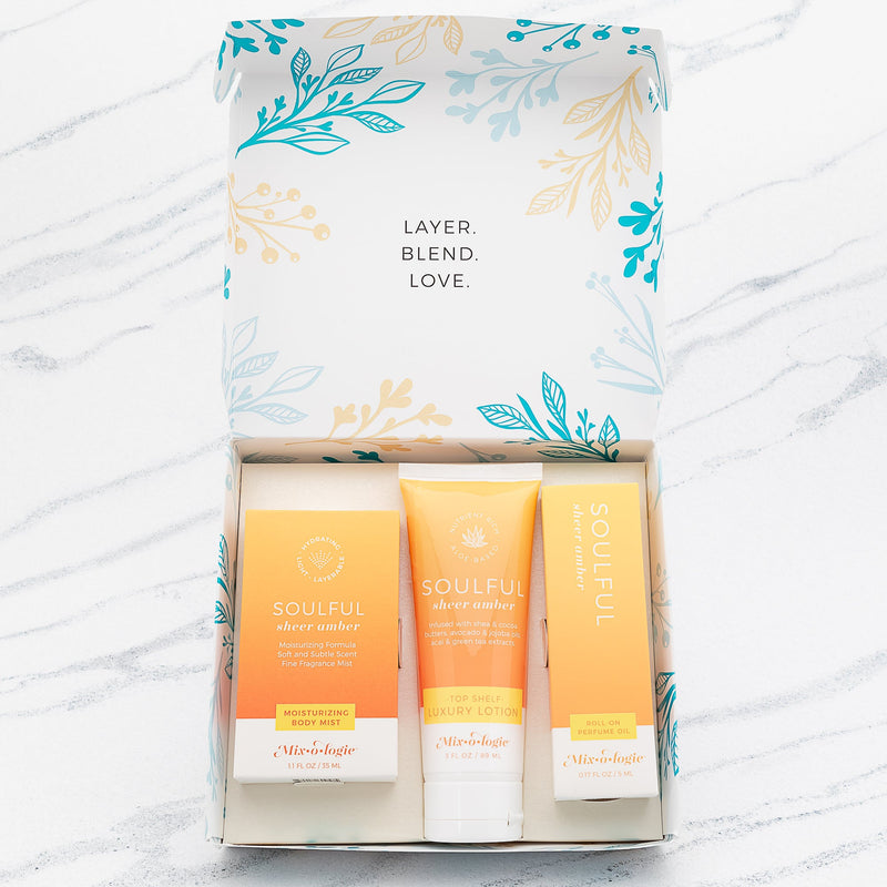 MIXOLOGIE Mixologie Women's Gift Set Trio Box (Choose Scent) Gift Set