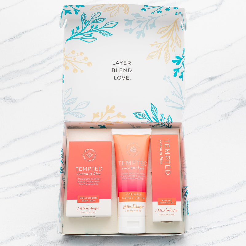 MIXOLOGIE Mixologie Women's Gift Set Trio Box (Choose Scent) Gift Set
