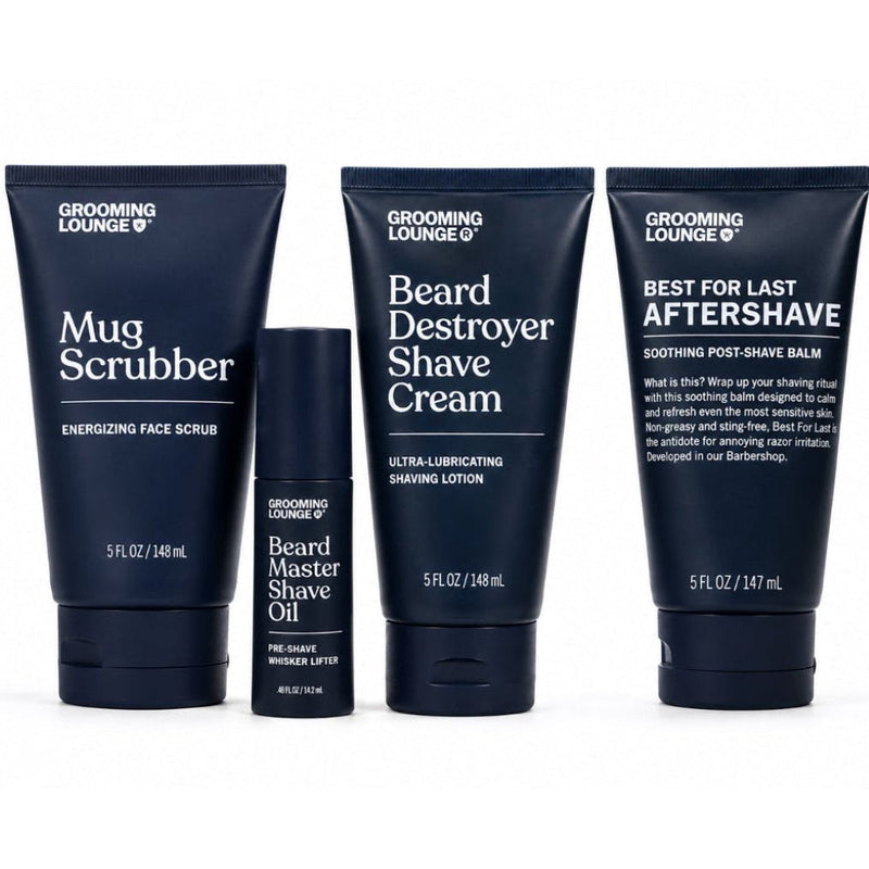 Grooming Lounge Grooming Lounge The Greatest Shave Ever Kit (Save $25) Shaving Kits White Smoke