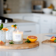 Slow North Grapefruit + Spearmint - Signature Candle Frosted Candles