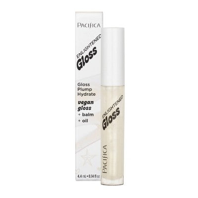 This is Beauty US Pacifica Enlightened Lip Gloss Sugar Cake 0.14 fl oz - New HEALTH AND BEAUTY