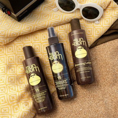 This is Beauty US Sun Bum Sunscreen Browning Lotion SPF 15 8.5 fl oz - Imperfect Container HEALTH AND BEAUTY