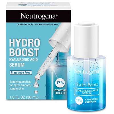 This is Beauty US Neutrogena Hydro Boost Hyaluronic Acid Face Serum with Vitamin B5 for Dry Skin 1 fl oz - Imperfect Box HEALTH AND BEAUTY