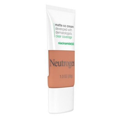 This is Beauty US Neutrogena Clear Coverage Flawless Matte Color Correcting Cream, Full-Coverage 7.5 Ginger - New HEALTH AND BEAUTY