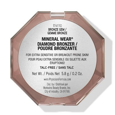 This is Beauty US Physicians Formula Mineral Wear Diamond Bronzer 0.2oz - Imperfect Box HEALTH AND BEAUTY