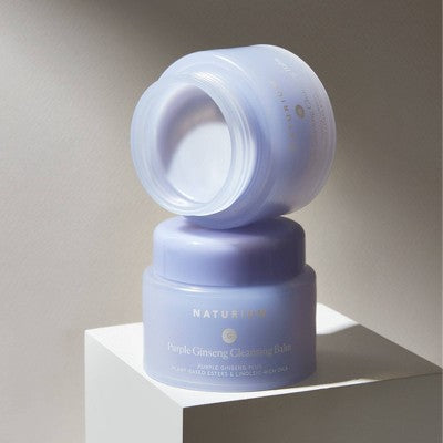 This is Beauty US Naturium Purple Ginseng Cleansing Balm 3 oz - Imperfect Container HEALTH AND BEAUTY