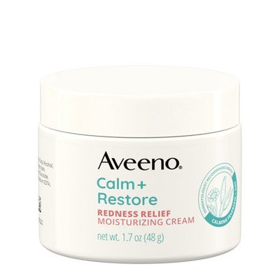 This is Beauty US Aveeno Calm + Restore Redness Relief Moisturizing Cream 1.7 oz - Missing Box HEALTH AND BEAUTY