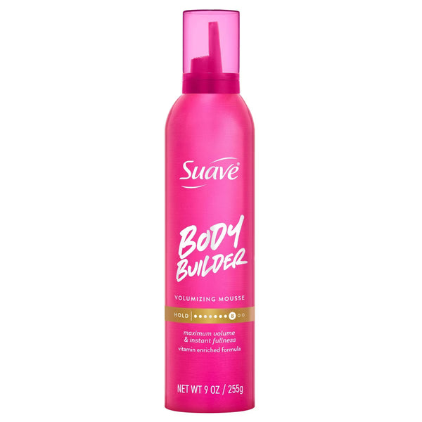 Suave Suave Mousse Fm 9oz Max Hair Styling Products Hot Pink