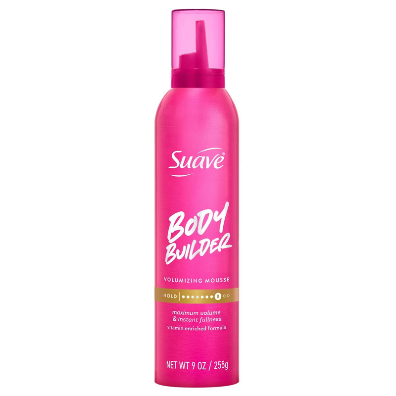 Suave Suave Mousse Fm 9oz Max Hair Styling Products Hot Pink