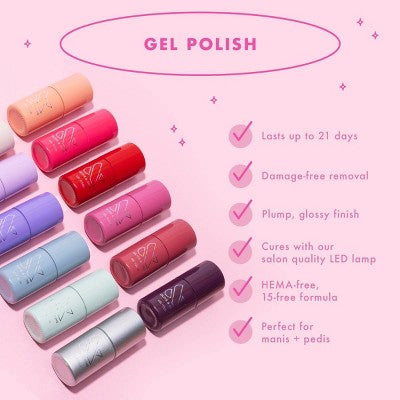 This is Beauty US Olive & June Gel Nail Polish CV 0.46 fl oz - Imperfect Container HEALTH AND BEAUTY