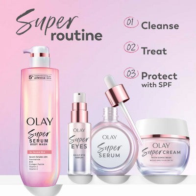 This is Beauty US Olay Super Eye Serum Cream Day with Vitamin C 0.45 fl oz - Imperfect Box HEALTH AND BEAUTY