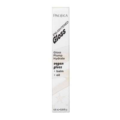 This is Beauty US Pacifica Enlightened Lip Gloss Sugar Cake 0.14 fl oz - New HEALTH AND BEAUTY