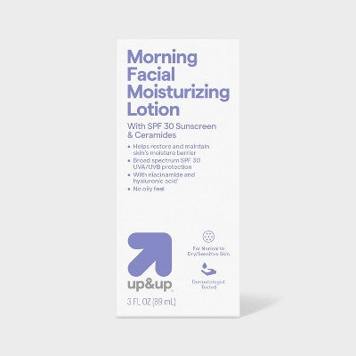 This is Beauty US Morning Facial Moisturizing Lotion with Sunscreen SPF 30 3 fl oz up&up - Imperfect Box HEALTH AND BEAUTY
