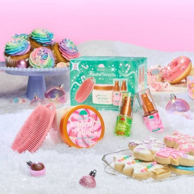 This is Beauty US Tree Hut Frosted Sweets Exclusive Gift Set 3pc - Imperfect Box HEALTH AND BEAUTY