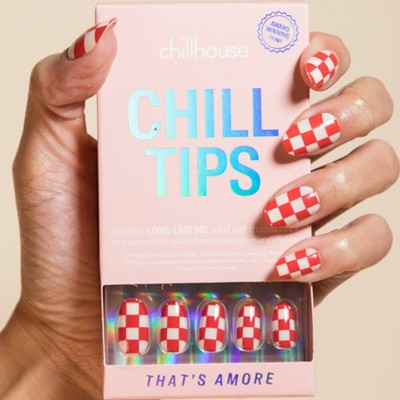 This is Beauty US Chillhouse Fake Nails That's Amore 24ct - New HEALTH AND BEAUTY