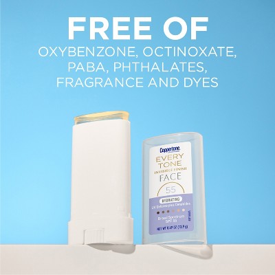 This is Beauty US Coppertone Every Tone Sunscreen Face Stick SPF 55+ 0.49 fl oz - Imperfect Box HEALTH AND BEAUTY