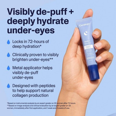 This is Beauty US Curology Hydro+ Gel Eye Cream 0.5 fl oz - Missing Box HEALTH AND BEAUTY