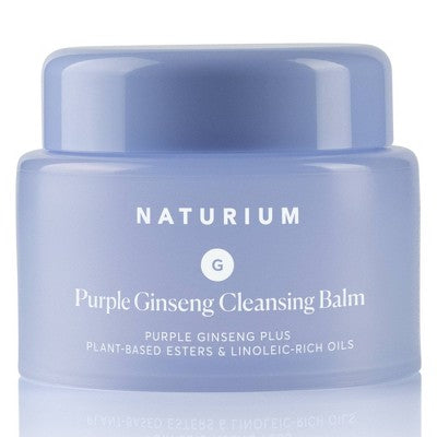 This is Beauty US Naturium Purple Ginseng Cleansing Balm 3 oz - Imperfect Container HEALTH AND BEAUTY