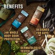 This is Beauty US Every Man Jack All Over Solid Deodorant Coconut + Vanilla 2.6oz - New HEALTH AND BEAUTY