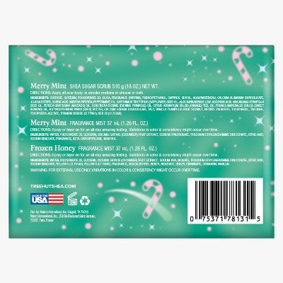 This is Beauty US Tree Hut Frosted Sweets Exclusive Gift Set 3pc - Imperfect Box HEALTH AND BEAUTY