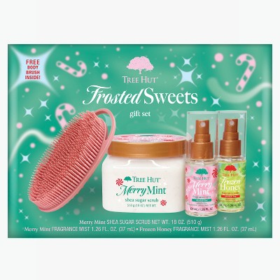 This is Beauty US Tree Hut Frosted Sweets Exclusive Gift Set 3pc - Imperfect Box HEALTH AND BEAUTY