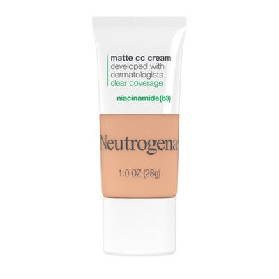 This is Beauty US Neutrogena Clear Coverage Flawless Matte Color Correcting Cream, Full-Coverage 4.0 Sand - New HEALTH AND BEAUTY