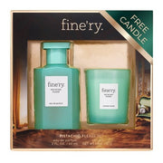 This is Beauty US fine'ry. Full Size EDP + Mini Candle Gift Set Pistachio Please 2pc - Imperfect Box HEALTH AND BEAUTY