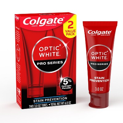 This is Beauty US Colgate Pro Series Stain Prevention Hydrogen PeroxideToothpaste 3oz/2pk - Imperfect Box HEALTH AND BEAUTY
