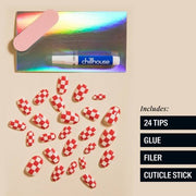 This is Beauty US Chillhouse Fake Nails That's Amore 24ct - New HEALTH AND BEAUTY
