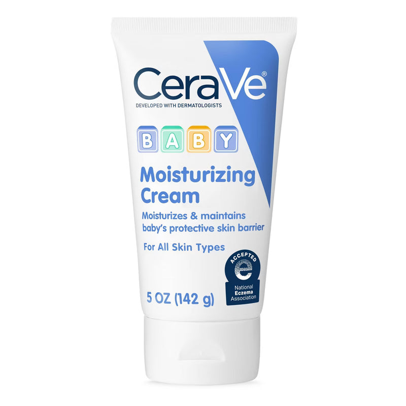 CeraVe CeraVe® Baby Moisturizing Fragrance-Free Paraben-Free Cream, 5 oz Skin Care White Smoke