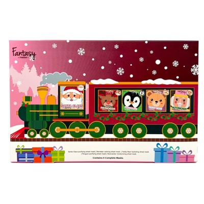 This is Beauty US Fantasy by Masque Bar Santa Train Gift Set 5pc - New HEALTH AND BEAUTY