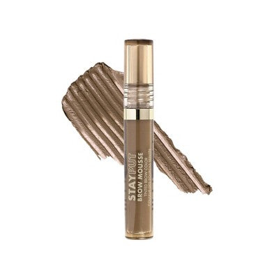 This is Beauty US Milani Stay Put Tinted Brow Mousse Soft Brown 0.05oz - Imperfect Box HEALTH AND BEAUTY