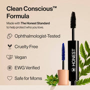 This is Beauty US Honest Beauty Extreme Volume Mascara + Bold Lash Primer Black 0.27 fl oz - Imperfect Box HEALTH AND BEAUTY
