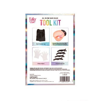 This is Beauty US Punky Colour All-in-One Tool Kit 10pc - Imperfect Box HEALTH AND BEAUTY