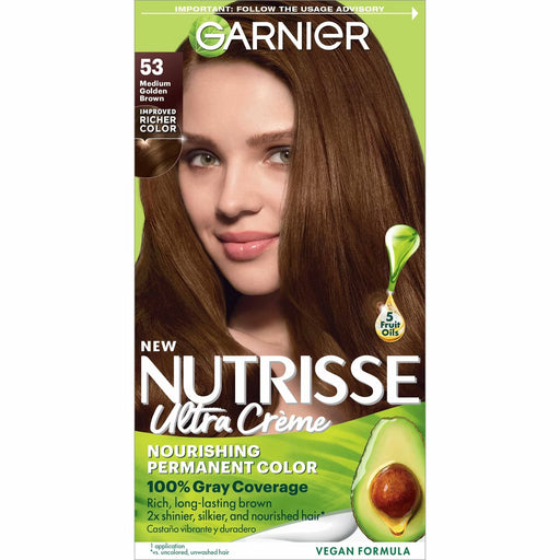 Garnier Garnier Nutrisse Ultra Color Nourishing Color Creme 53 Medium Golden Brown Hair Color