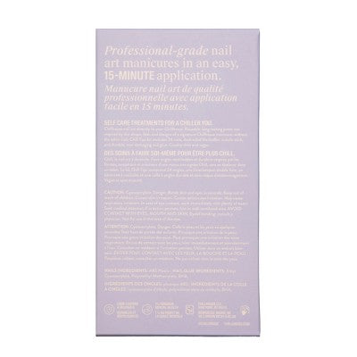 This is Beauty US Chillhouse Chill Tips Fake Nails Design Studio Checked Out 24ct - Imperfect Box HEALTH AND BEAUTY