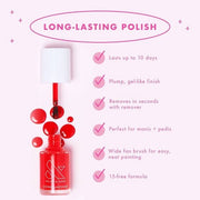 This is Beauty US Olive & June Long Lasting Nail Polish Last Minute Shopping 0.46 fl oz - Imperfect Container HEALTH AND BEAUTY