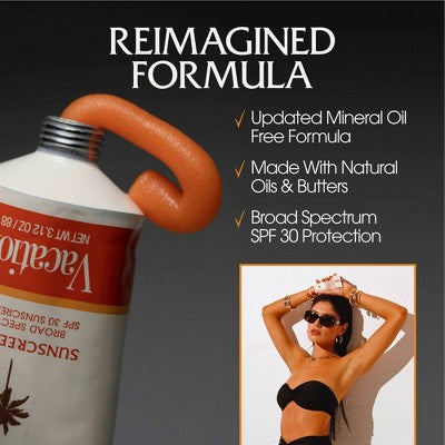 This is Beauty US Vacation Orange Gelee Sunscreen Gel SPF 30 3.12oz - Imperfect Box HEALTH AND BEAUTY