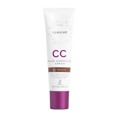 This is Beauty US Lumene CC Color Correcting Cream 6 Bronze 1 fl oz - New HEALTH AND BEAUTY