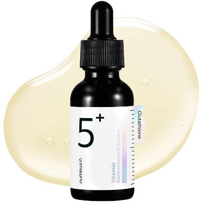 This is Beauty US numbuzin No.5+ Glutathione Vitamin Concentrated Face Serum Travel Size 1.01 fl oz - Imperfect Box HEALTH AND BEAUTY