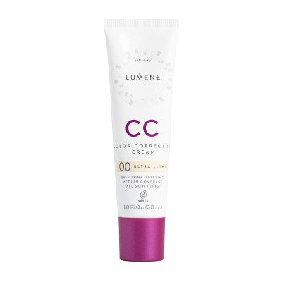 This is Beauty US Lumene CC Color Correcting Cream 00 Ultra Light 1 fl oz - New HEALTH AND BEAUTY