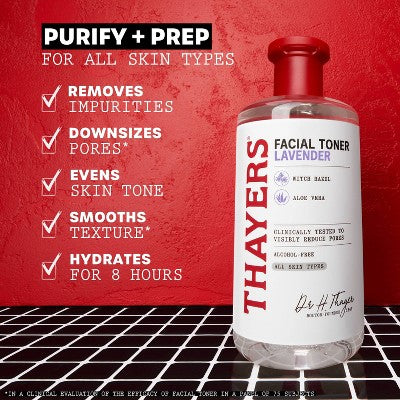 This is Beauty US Thayers Remedies Witch Hazel Alcohol Free Lavender Facial Toner 12 fl oz - New HEALTH AND BEAUTY