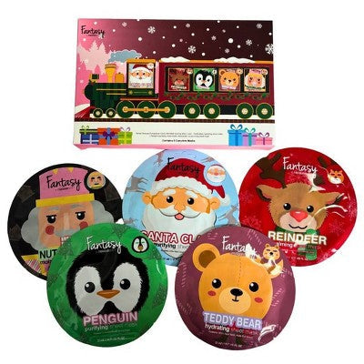 This is Beauty US Fantasy by Masque Bar Santa Train Gift Set 5pc - New HEALTH AND BEAUTY
