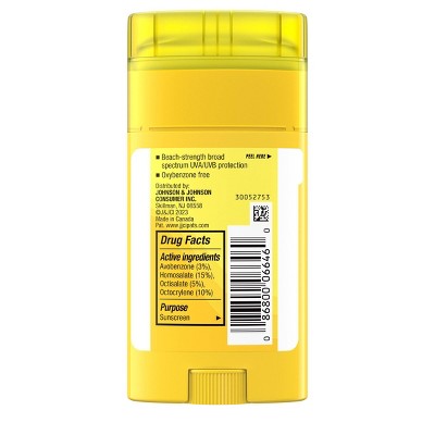 This is Beauty US Neutrogena Beach Defense Water Resistant Kids& Sunscreen Stick SPF50 1.5oz - Imperfect Container HEALTH AND BEAUTY