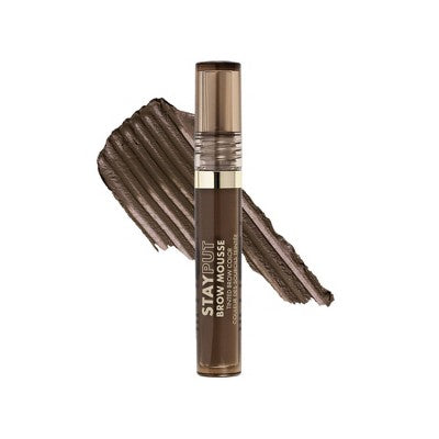 This is Beauty US Milani Stay Put Tinted Brow Mousse Dark Brown 0.05oz - Imperfect Box HEALTH AND BEAUTY